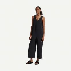 Varley Pelion Jumpsuit - Black Womens