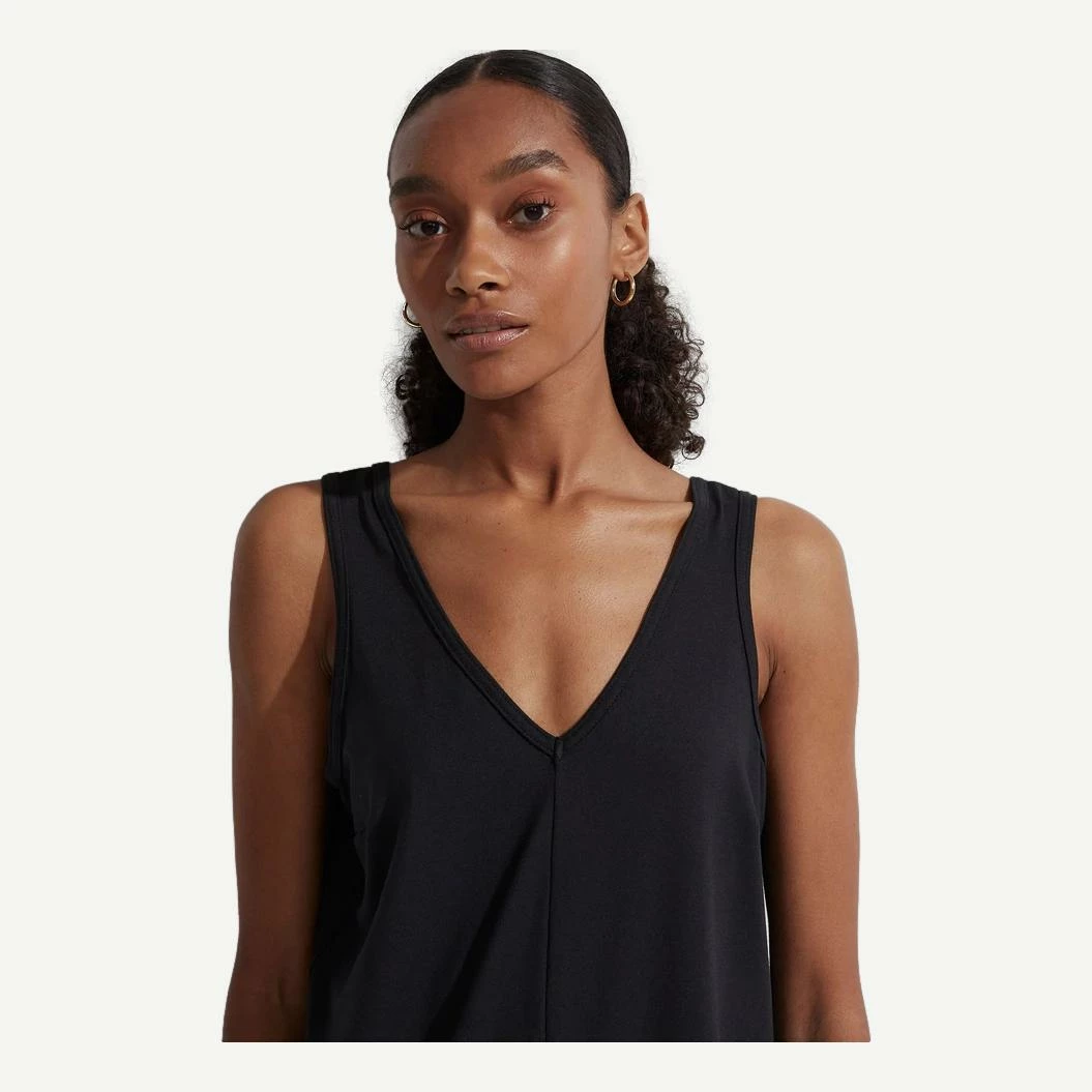 Varley Pelion Jumpsuit - Black Womens 6 Varley Pelion Jumpsuit - Black Womens