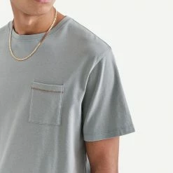 Wax London Dean Tee Compact Cotton Acid - Blue