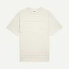 Wax London Dean Tee Trail Stripe - Pink