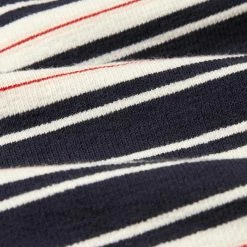 Wax London Dean Tee Trail Stripe - Navy 9 Wax London Dean Tee Trail Stripe - Navy