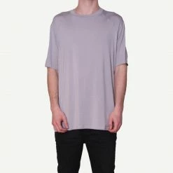 Galvanic Mens Core Dual Blend Tee In Pale Blue