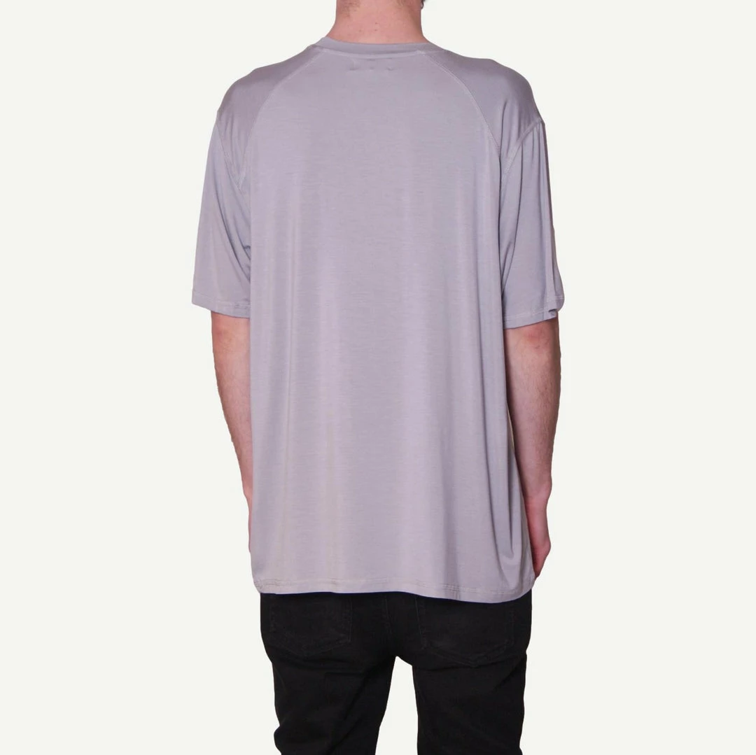 Galvanic Mens Core Dual Blend Tee In Pale Blue 5 Galvanic Mens Core Dual Blend Tee In Pale Blue