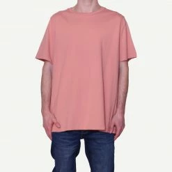 Galvanic Core Tee In Pale Pink Mens