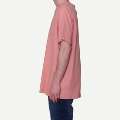 Galvanic Core Tee In Pale Pink Mens