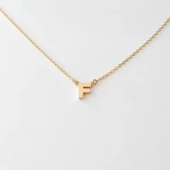 Thatch Initial Necklace Womens 17 Thatch Initial Necklace Womens