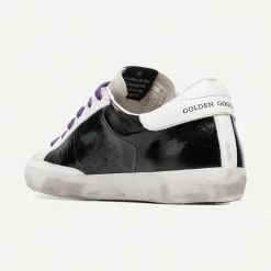 Golden Goose Superstar Shiny Leather Upper Mirror Star Leather Heel