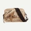 Golden Goose Star Bag Journey 40 Print Leather Body Suede Star