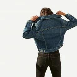 AMO Gia Jacket In Eternal Blue Womens