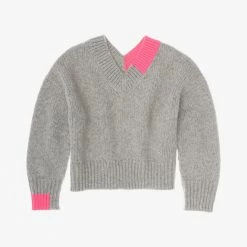 Helmut Lang Camel V. Neck Pink