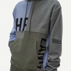 Helmut Lang Patchwork Hoodie Mens