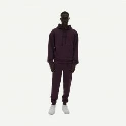 Helmut Lang Distort Hoodie Mulberry
