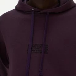 Helmut Lang Distort Hoodie Mulberry