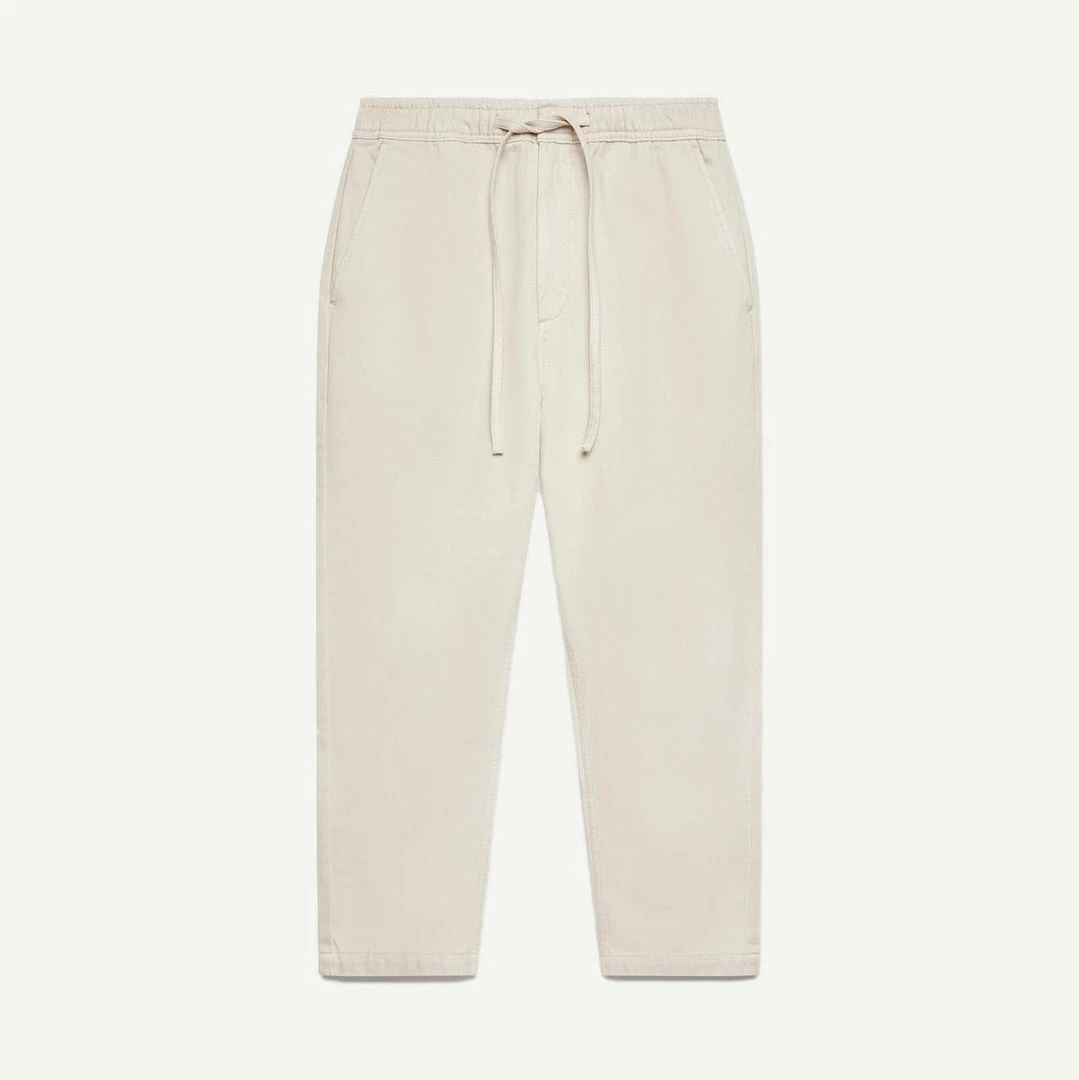 Wax London Mens Kurt Trouser Organic Cotton Twill - Stone 3 Wax London Mens Kurt Trouser Organic Cotton Twill - Stone
