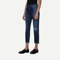 Frame Denim Le Garcon In Caribou Womens