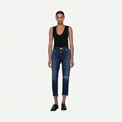 Frame Denim Le Garcon In Caribou Womens