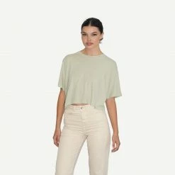 LNA Yara Tee - Smoke Green