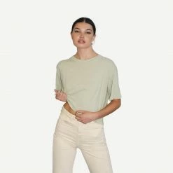 LNA Yara Tee - Smoke Green