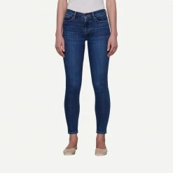 Frame Denim Le Skinny De Jeanne Lupine Womens