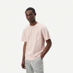 John Elliott Mens Lucky Pocket Tee - Twilight