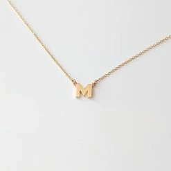 Thatch Initial Necklace Womens 22 Thatch Initial Necklace Womens