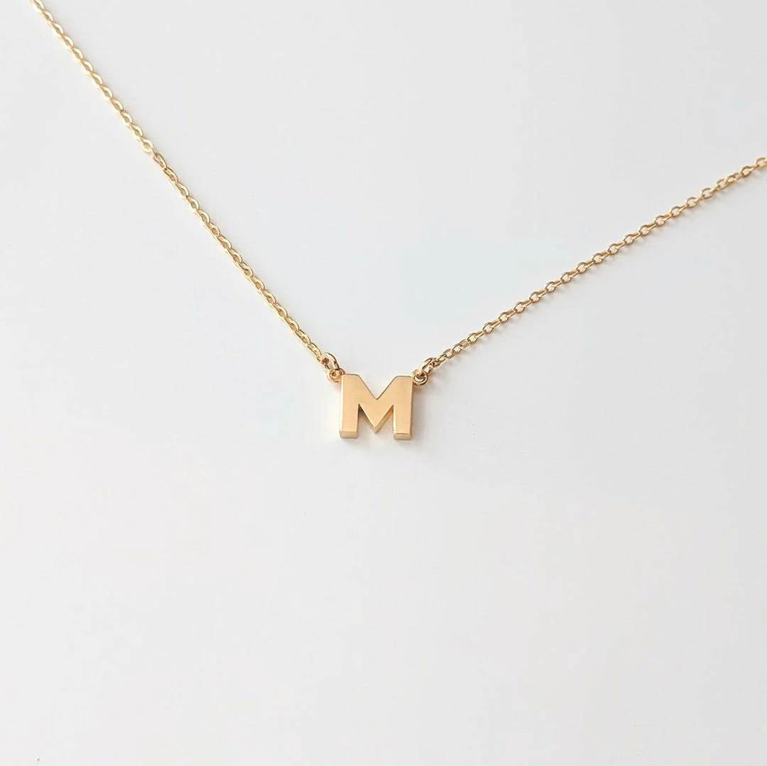 Thatch Initial Necklace Womens 12 Thatch Initial Necklace Womens