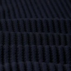 Wax London Naples Polo Stretch Stripe Cotton - Midnight Mens