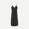 Nili Lotan Short Cami Dress - Black 2 Nili Lotan Short Cami Dress - Black