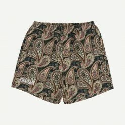 Pleasures Casket Woven Shorts - Black Mens