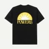 POWERS Mens Sun SS Tee Black