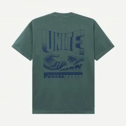 POWERS Unite SS Tee Stone Blue Mens