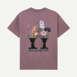 POWERS Ultimate Relaxation Tee Muted Plum Mens