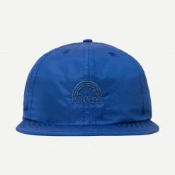 POWERS Mens Sun Nylon 6-Panel Cap Blue