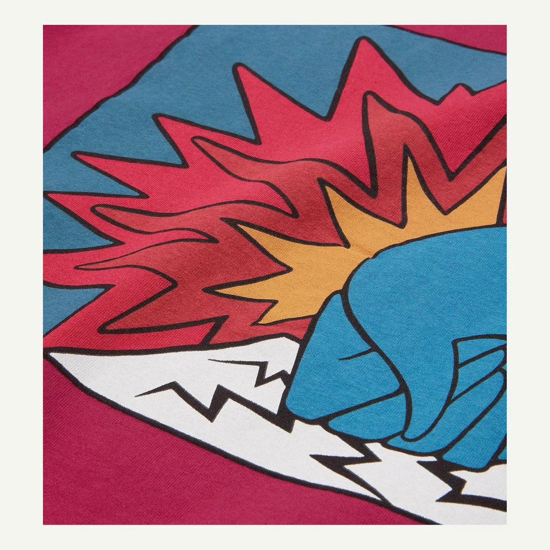 By Parra Angry T-Shirt- PurplePink Tees 3 By Parra Angry T-Shirt- PurplePink Tees