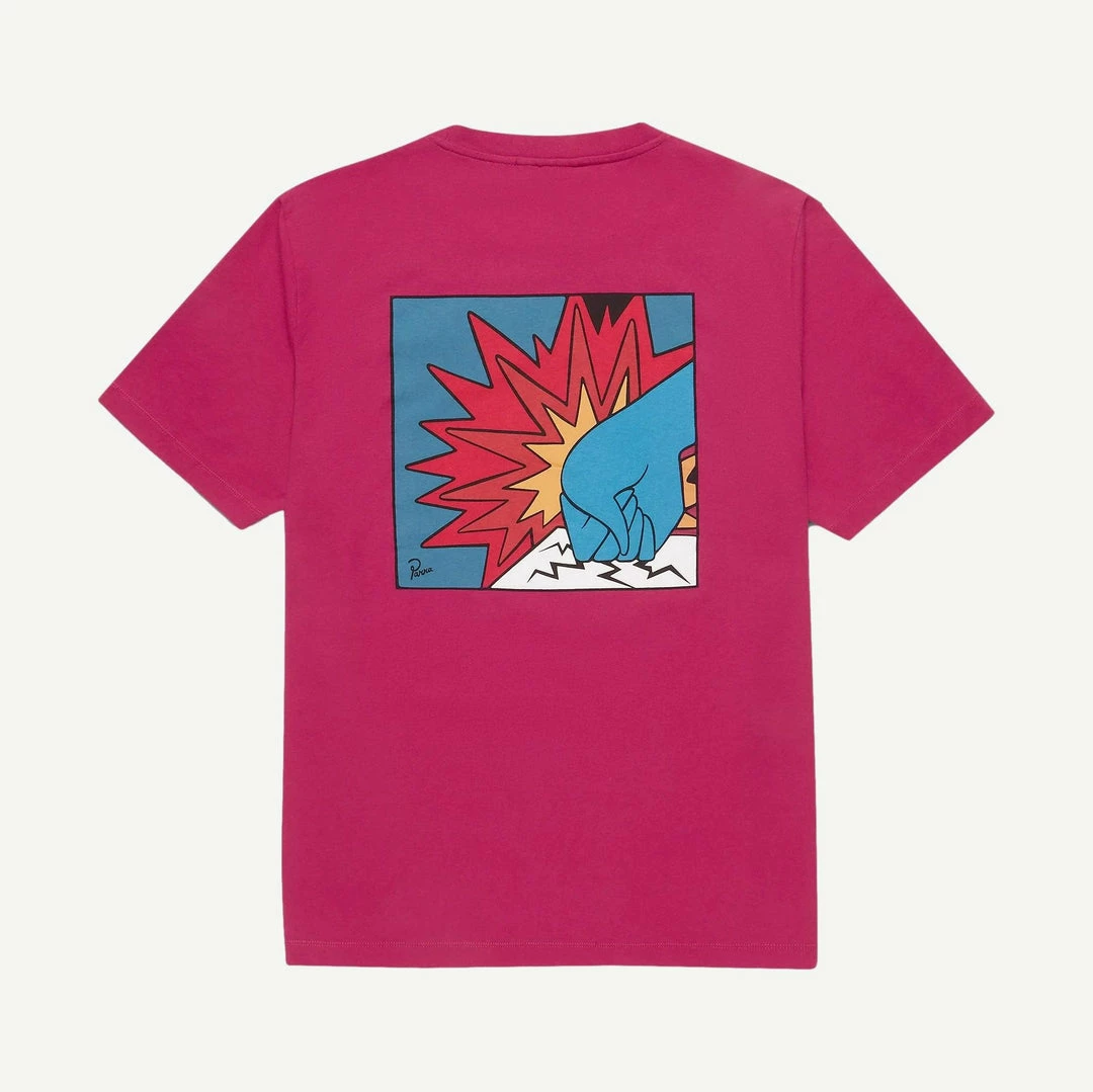 By Parra Angry T-Shirt- PurplePink Tees 4 By Parra Angry T-Shirt- PurplePink Tees