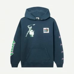 Real Bad Man Out Of Your Mind Hoodie - Cobalt Mens