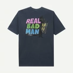 Real Bad Man RBM Logo Vol 8 Short Sleeve Tee Cobalt Mens