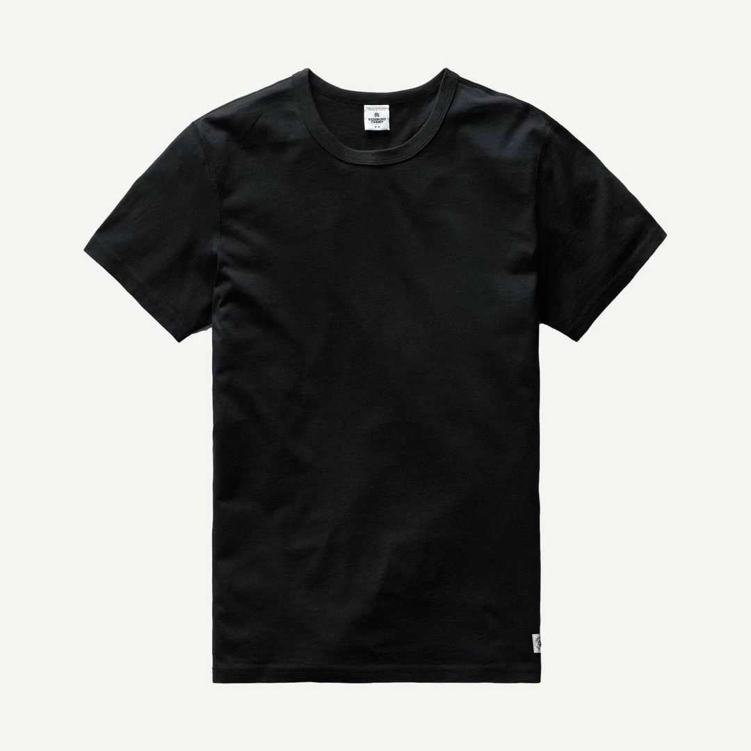 Reigning Champ Knit Ringspun Jersey T-Shirt Black