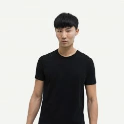 Reigning Champ Knit Ringspun Jersey T-Shirt Black