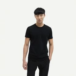 Reigning Champ Knit Ringspun Jersey T-Shirt Black