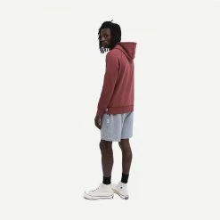 Reigning Champ Knit Lightweight Terry Pullover Hoodie In Russet 12 Reigning Champ Knit Lightweight Terry Pullover Hoodie In Russet