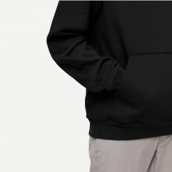 Reigning Champ Knit Mid Weight Terry Pullover Hoodie In Black