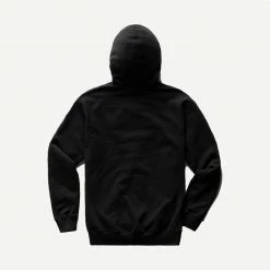Reigning Champ Knit Mid Weight Terry Pullover Hoodie In Black