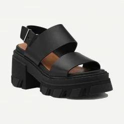 Ganni Cleated High Heel Sandal Womens