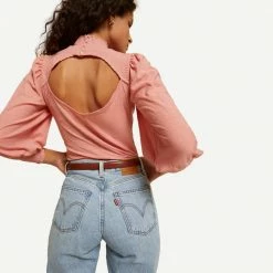 Nation LTD Womens Sandrine Boheme Tee - Geranium