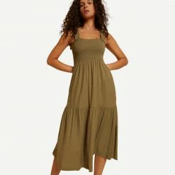 Nation LTD Shoshanah Smocked Dress - Mary Jane