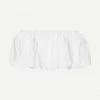 Nation LTD Sonali Bubble Hem Top - White Womens