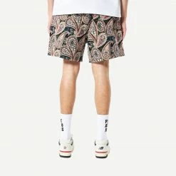 Pleasures Casket Woven Shorts - Black Mens 13 Pleasures Casket Woven Shorts - Black Mens