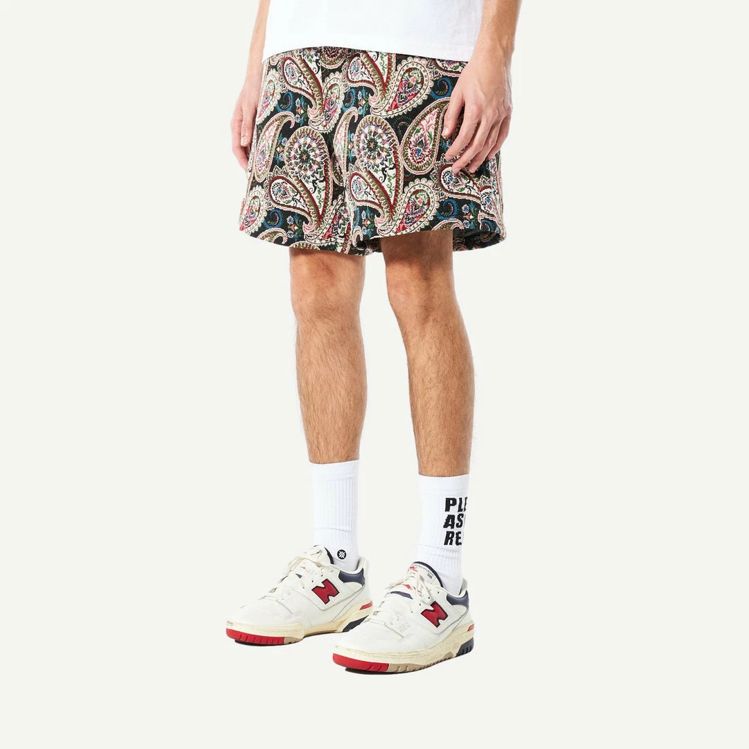 Pleasures Casket Woven Shorts - Black Mens 8 Pleasures Casket Woven Shorts - Black Mens