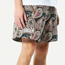 Pleasures Casket Woven Shorts - Black Mens 15 Pleasures Casket Woven Shorts - Black Mens